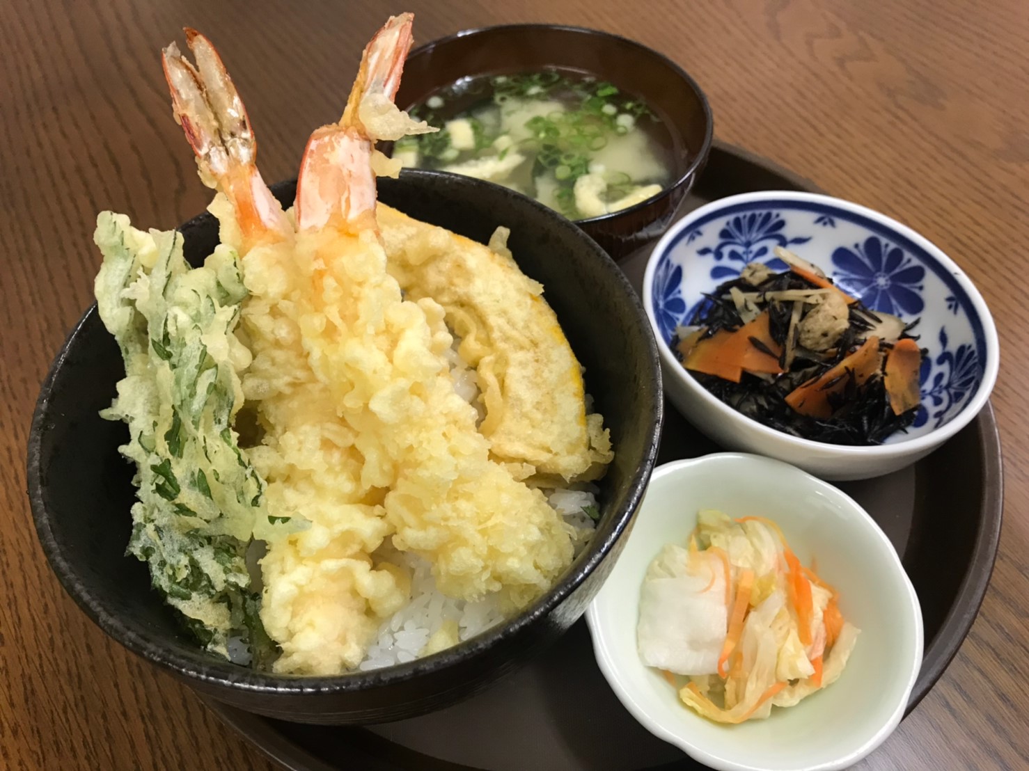 天丼メニュー