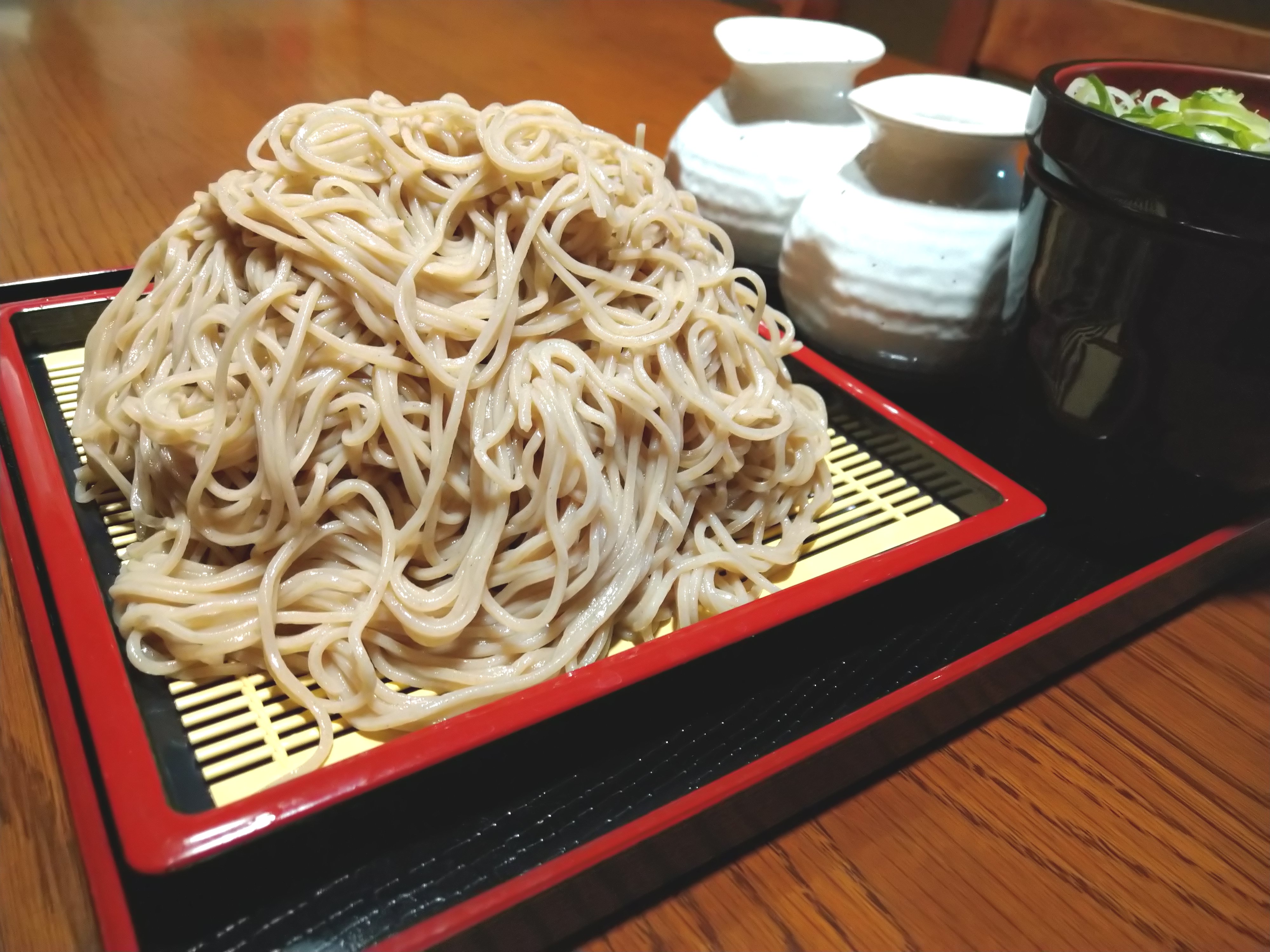 冷たいそば