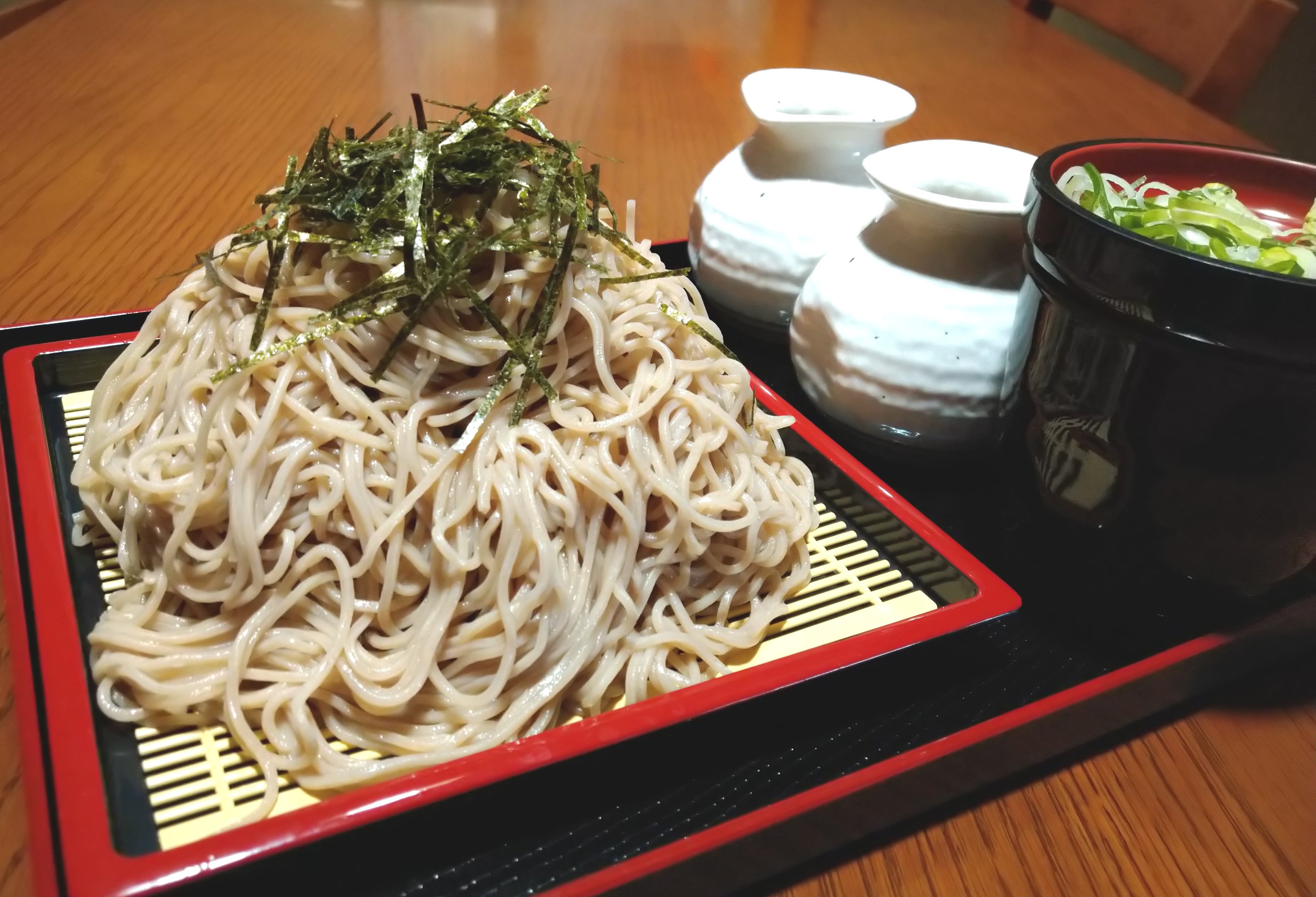 冷たいそば